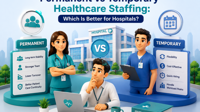 Permanent vs Temporary Healthcare Staffing: Which Is Better for Hospitals?