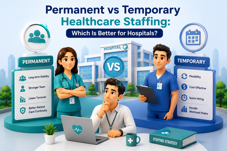 Permanent vs Temporary Healthcare Staffing: Which Is Better for Hospitals?
