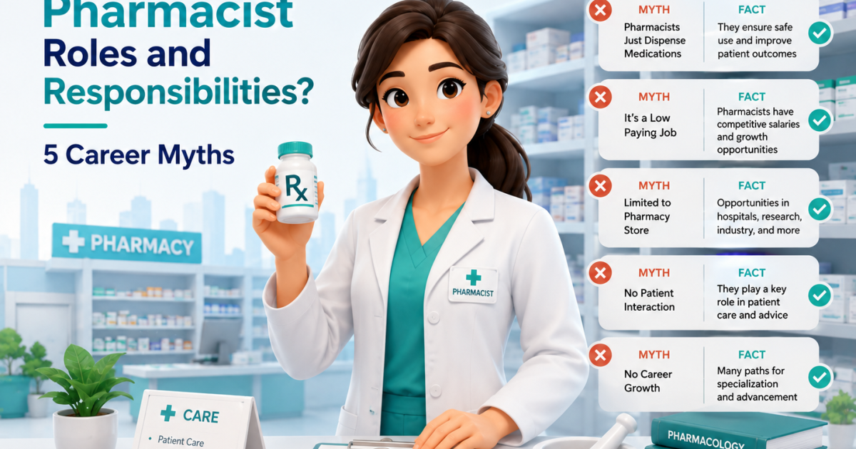 What Are Pharmacist Roles and Responsibilities? 5 Career Myths 