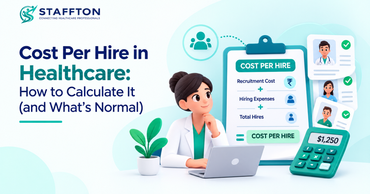 Cost Per Hire in Healthcare: How to Calculate It (and What’s Normal)