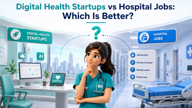 Digital Health Startups vs Hospital Jobs: Which Is Better?