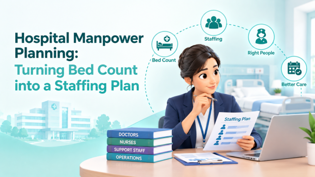 Hospital Manpower Planning: Turning Bed Count into a Staffing Plan