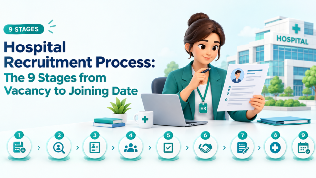 Hospital Recruitment Process: The 9 Stages from Vacancy to Joining Date