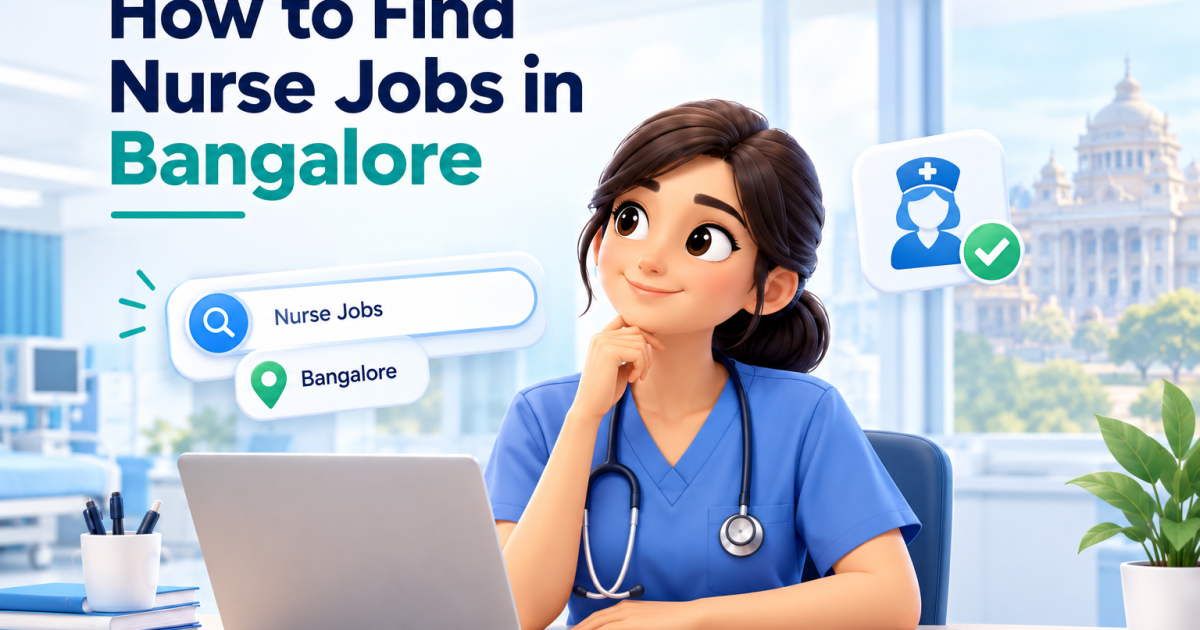 How to Find Nurse Jobs in Bangalore 