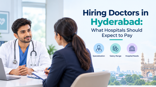Hiring Doctors in Hyderabad: What Hospitals Should Expect to Pay