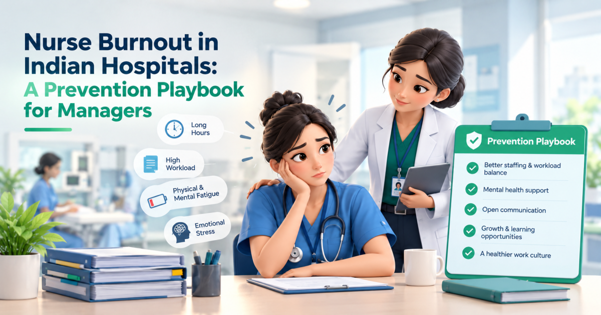 Nurse Burnout in Indian Hospitals: A Prevention Playbook for Managers