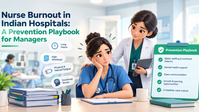 Nurse Burnout in Indian Hospitals: A Prevention Playbook for Managers